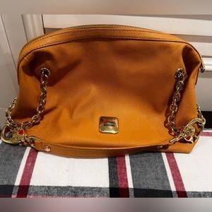 Love Moschino, Medium size, orange hand bag